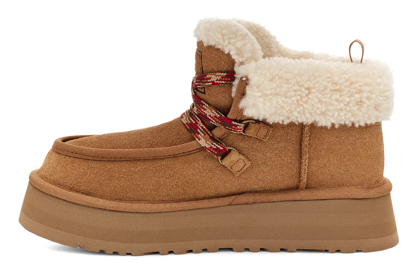 UGG Funkarra Cabin Cuff – Cozy Platform Shoe with Sheepskin Lining    UGG