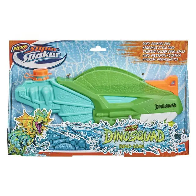 Hasbro Nerf Super Soaker DinoSquad – Jurassic-Themed Nerf Water Gun    HASBRO