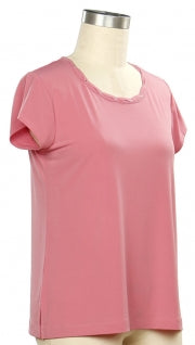 L. Hamrick Rosalie Everyday Top – Women’s Casual Stretch Blouse    L HAMRICK
