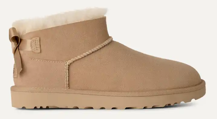 Women's UGG Ultra Mini Bailey Bow – Iconic Comfort with a Feminine Touch