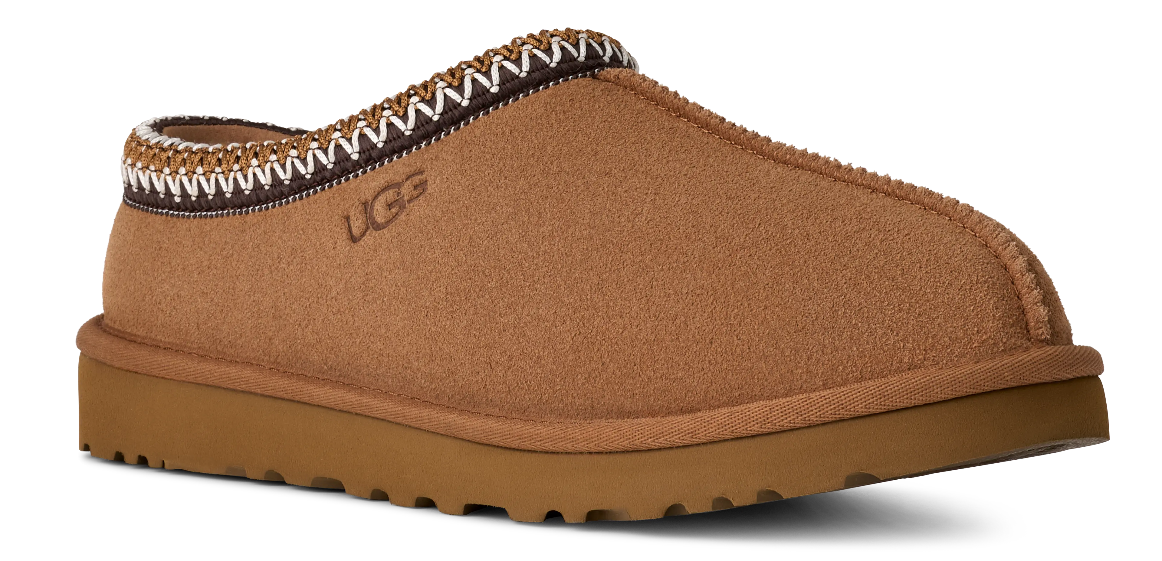 Men’s UGG Tasman II – Timeless Slip-On Slippers with Durable Outsole  CHESTNUT / 15  UGG