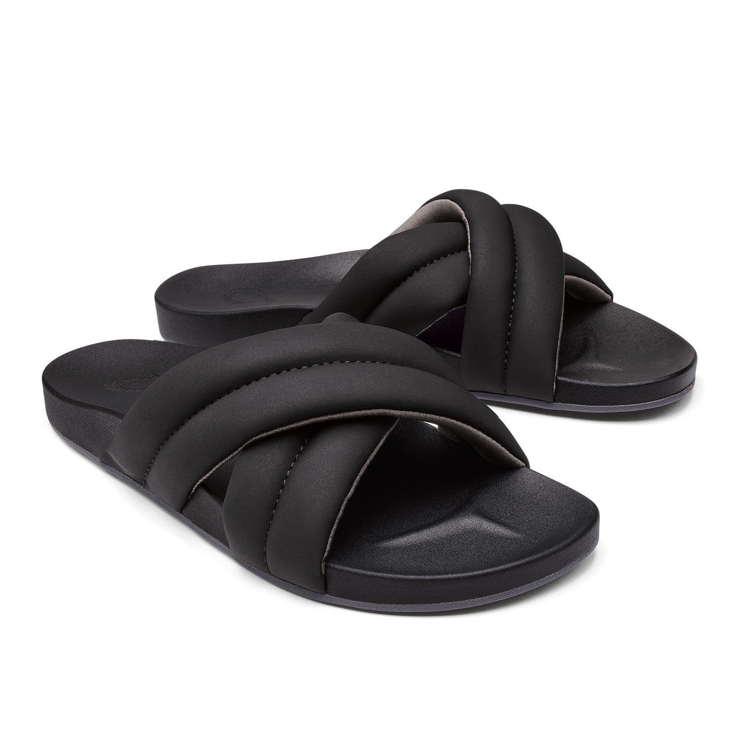 Women's OluKai Hila – Water-Friendly Puffy Strap Slide    OLUKAI