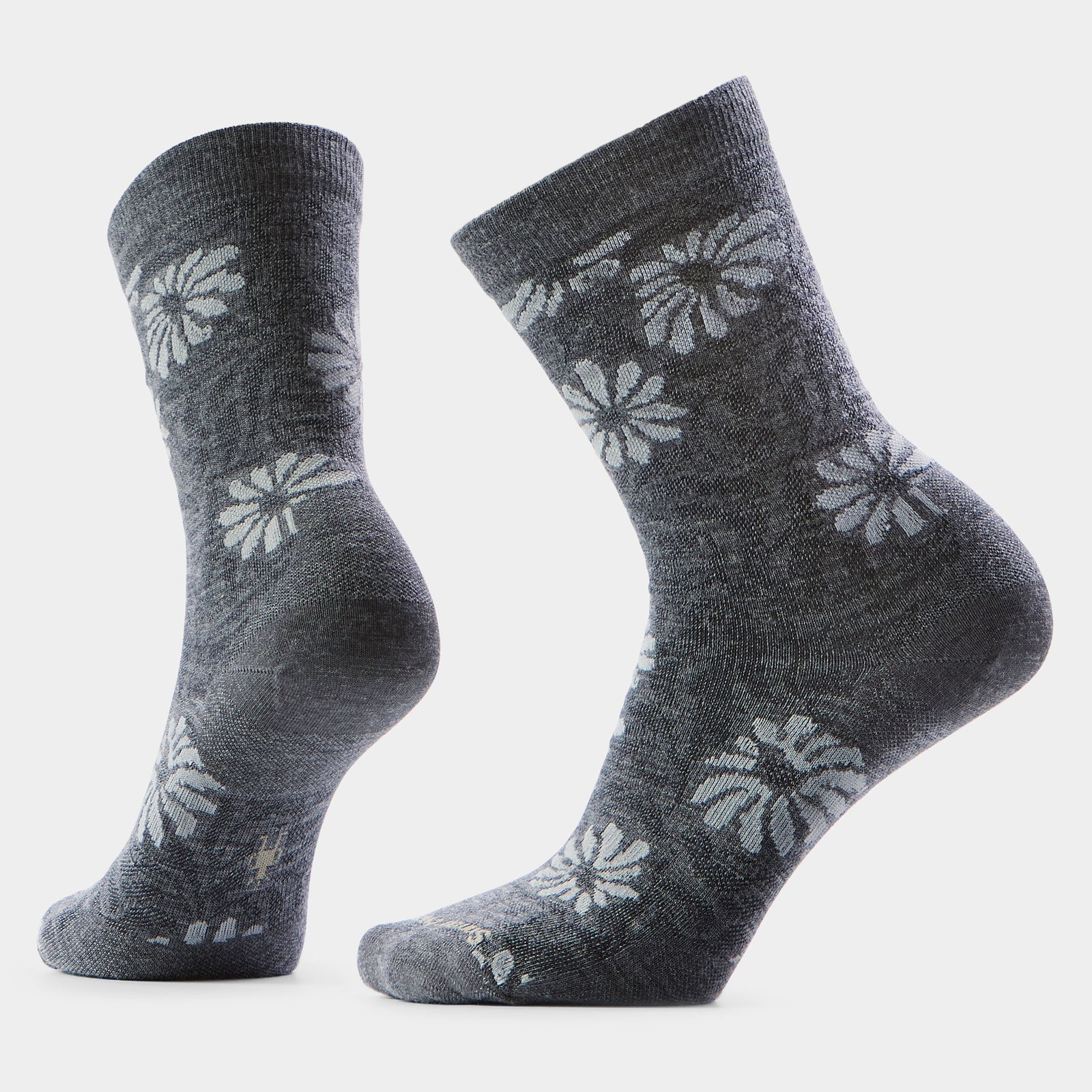 Women's Smartwool Everyday Floral Crew Socks – Merino Wool Comfort    SMART WOOL