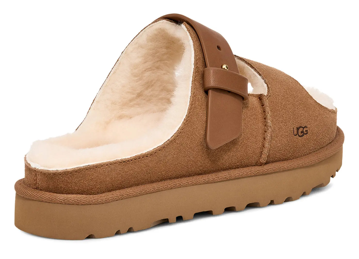 UGG Greenport Strap Slide – Cozy Sheepskin Comfort for All