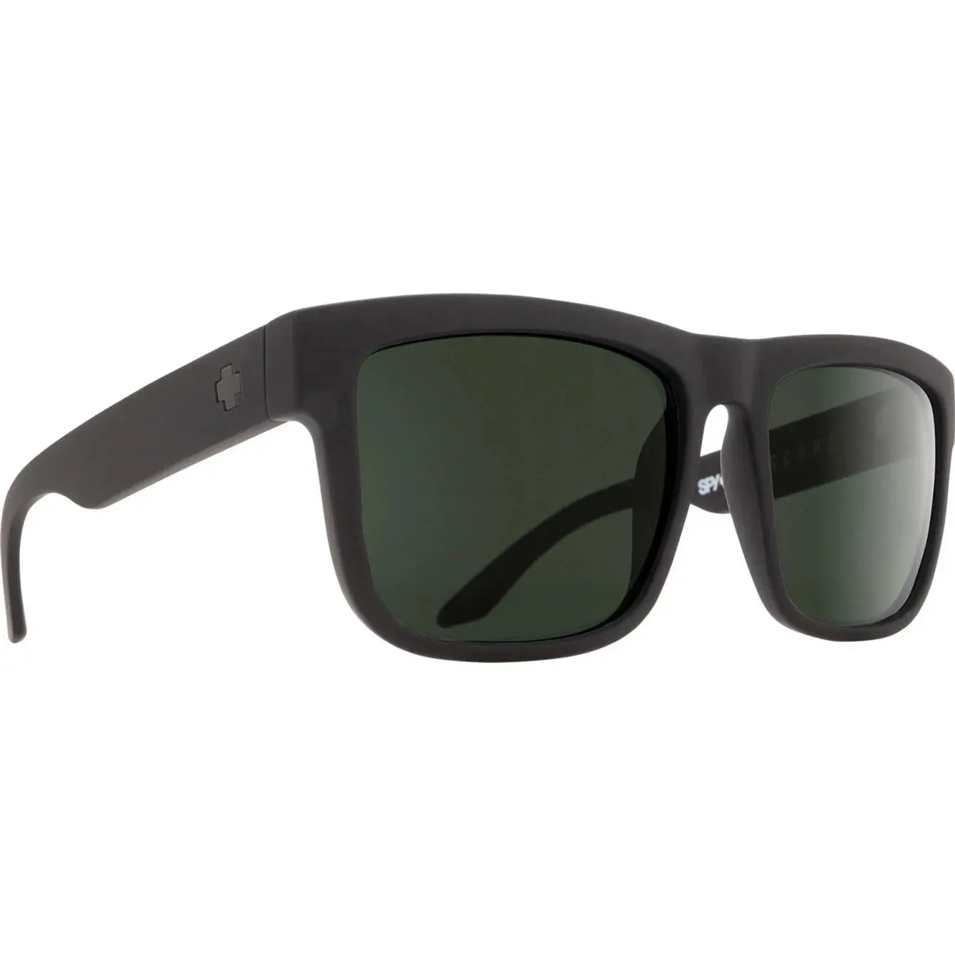 SPY+ Discord Sunglasses – Large-Scale Retro Design & 5-Barrel Hinges  SOFT MATTE BLACK  SPY OPTIC USA