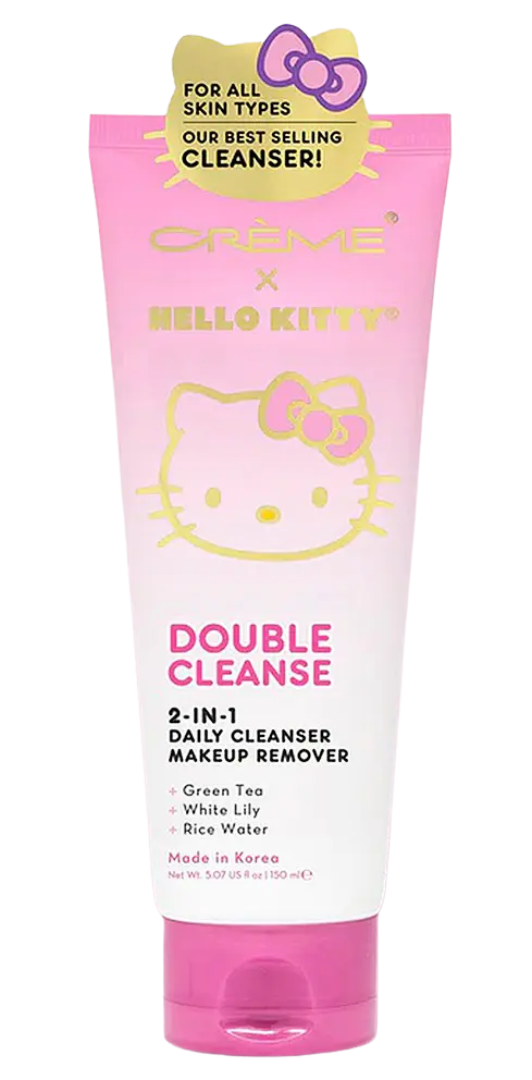 Joia Accessories Creme X Hello Kitty DBL Cleanse 2-in-1 – Daily Cleanser & Makeup Remover    JOIA TRADING CO.