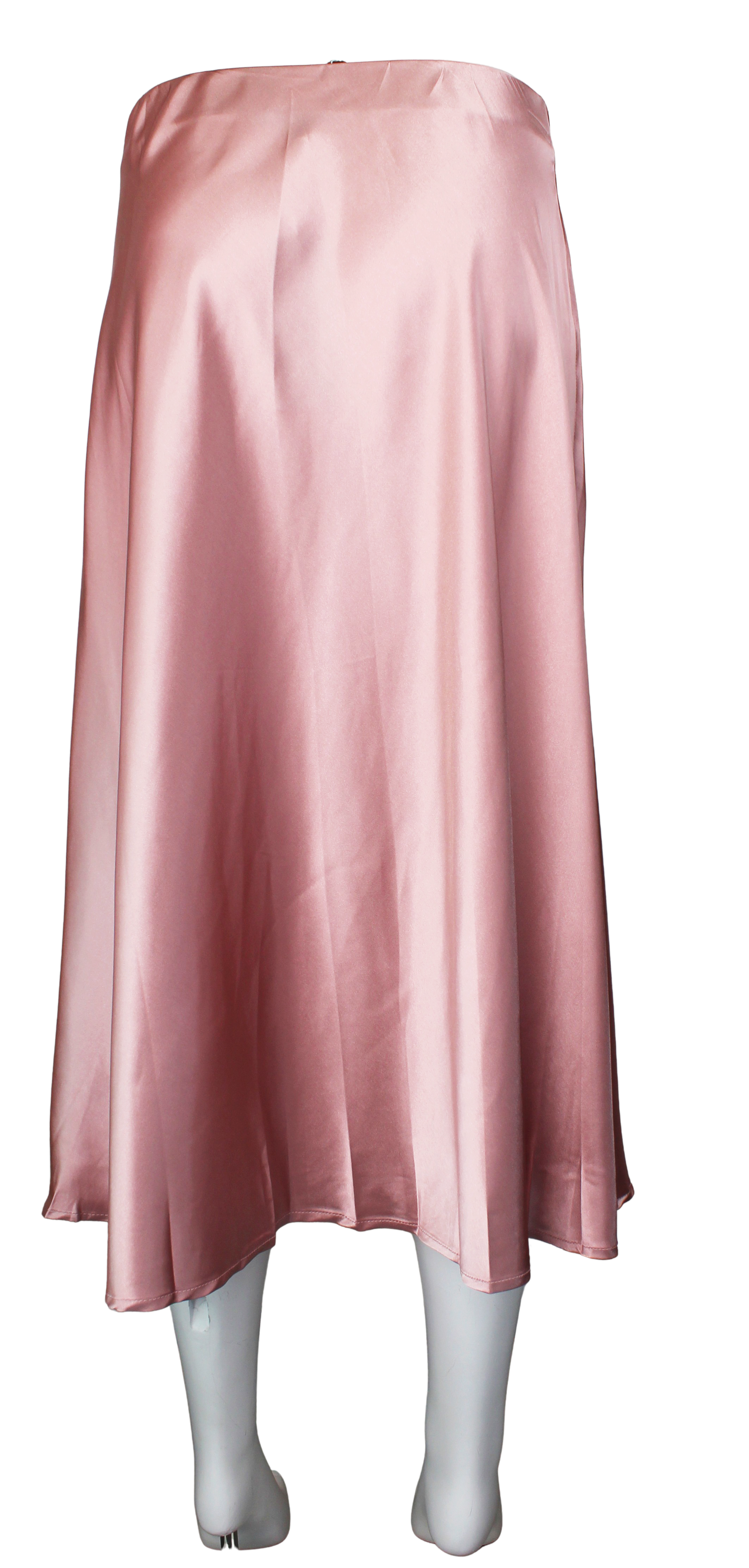 Timing Cocktail Hour Skirt – Elegant Flowy Satin Skirt    TIMING INC