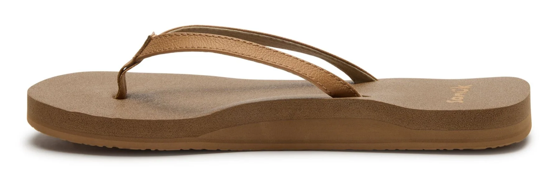 Women's Sanuk Yoga Joy II Sandals – Slim Strap Lightweight Flip Flops