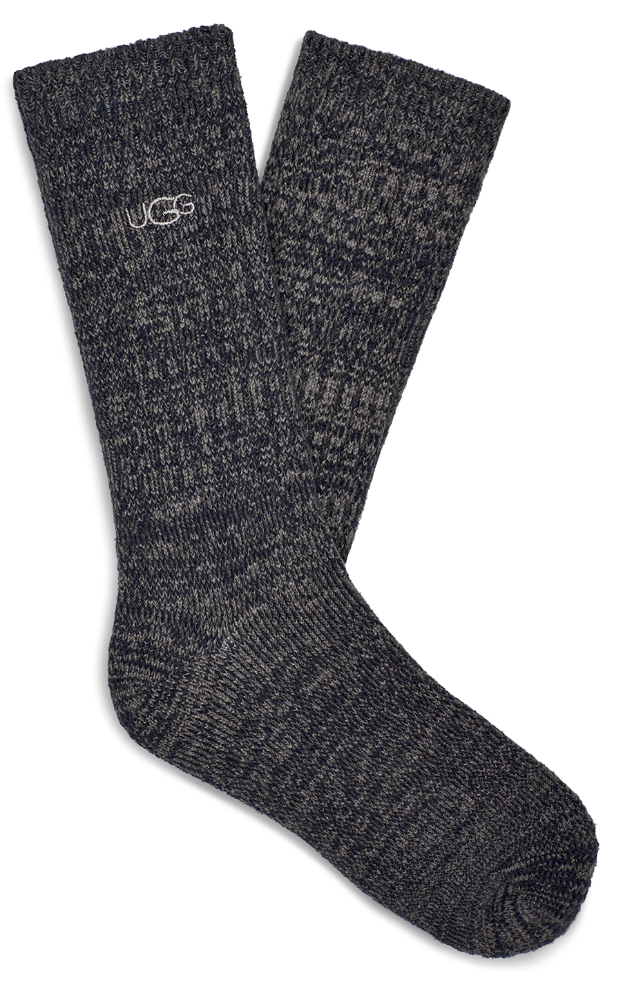 Men’s Trey Rib Knit Crew Socks – Cozy & Relaxed Fit  NAVY  UGG