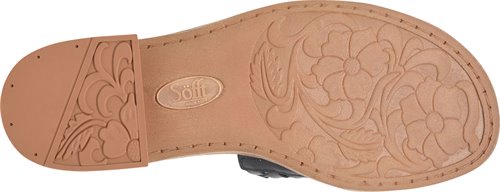 Women's Sofft Ardee Sandal – Woven Leather Summer Slide    SOFFT