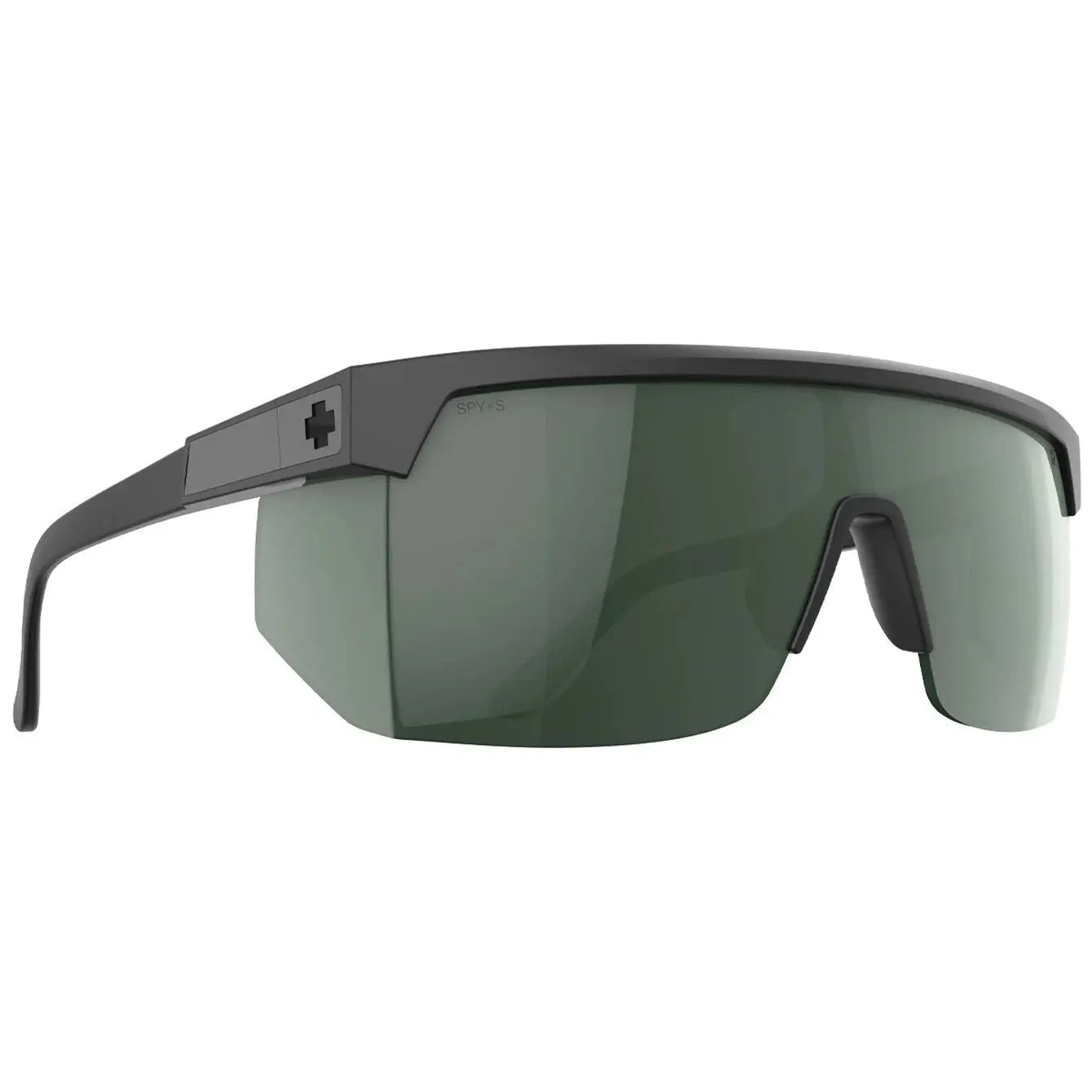 SPY+ Super Flynn Sunglasses – Oversized Shield & Maximum Coverage  MATTE BLACK  SPY OPTIC USA