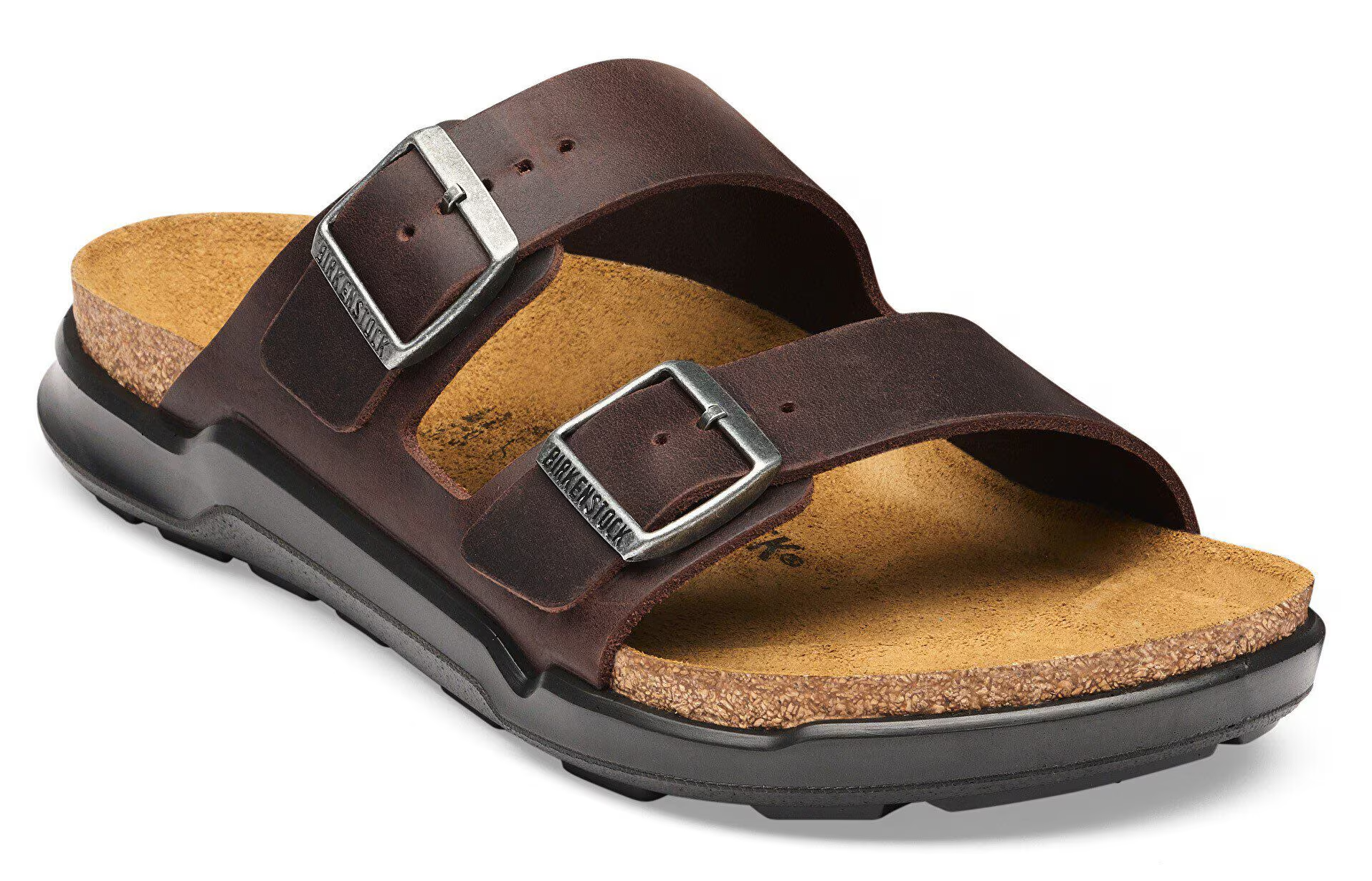 Men's Birkenstock Arizona Crosstown – Oiled Leather Sandals    BIRKENSTOCK