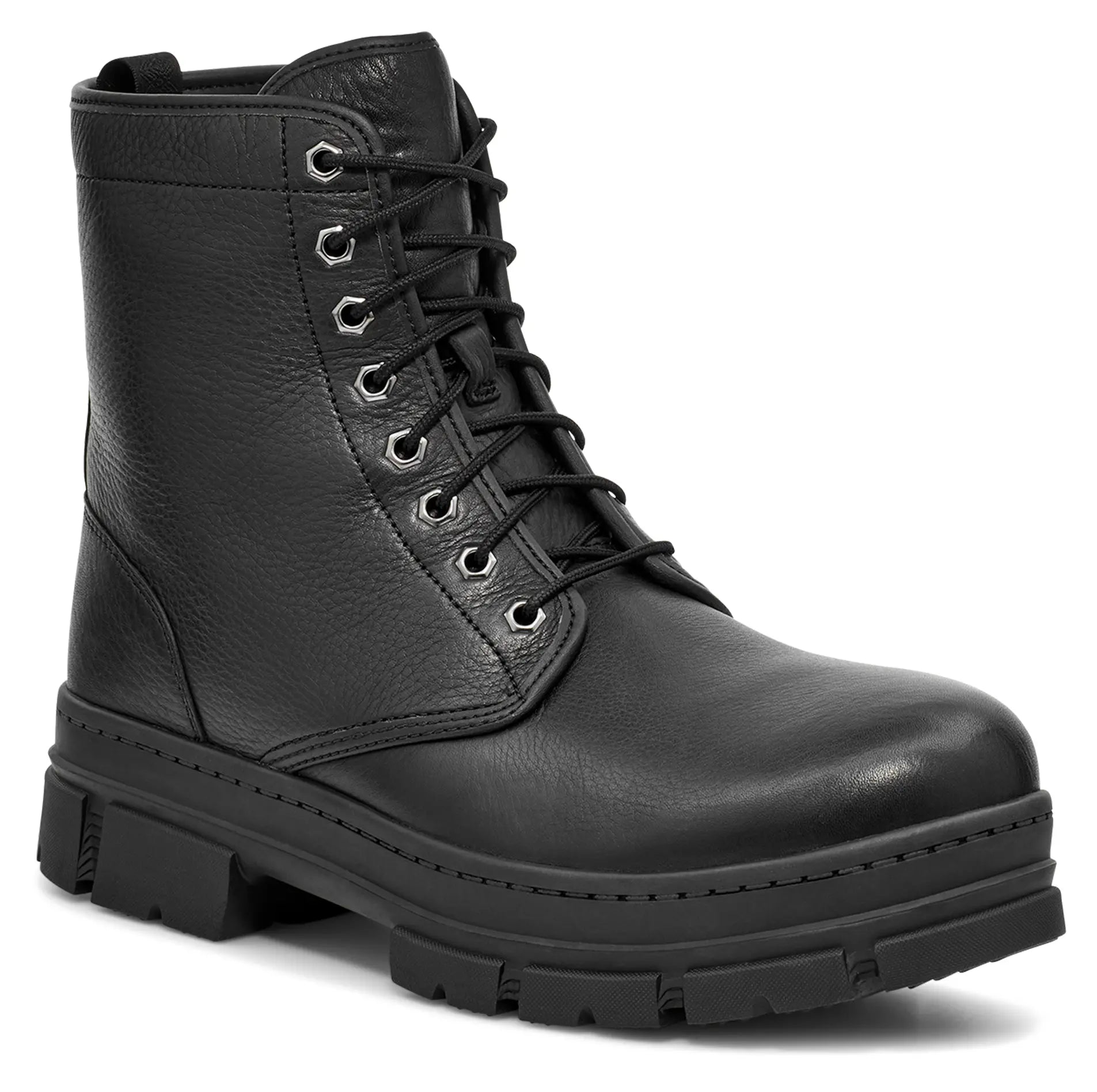 Men’s UGG Skyview Service Boot – Rugged Waterproof Style for Any Season BLACK-LEATHER-13 UGG