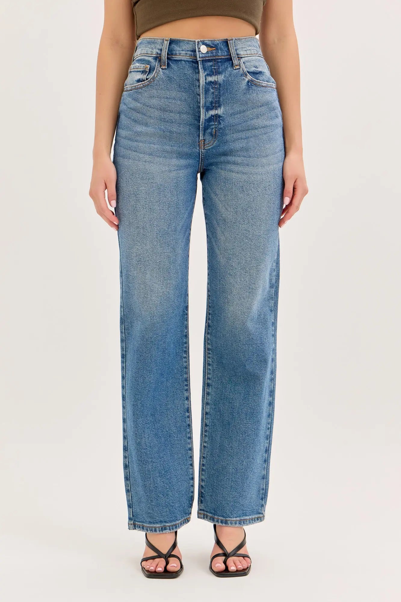 Cello Jeans Super High Rise Dad Jean – 90s Vintage Fit with 5 Pockets  MED-MED-13  WAT? JEANS & CELLO JEANS