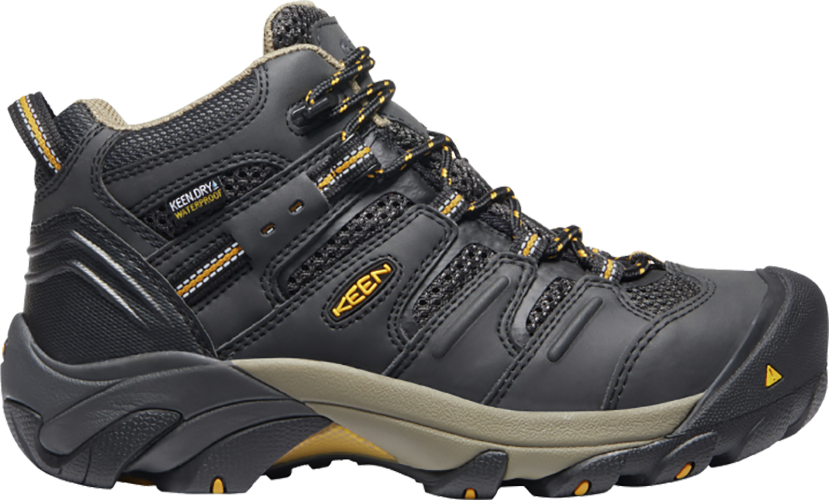 Men's KEEN Utility Lansing Mid Waterproof (Steel Toe) – Built for Jobsite Durability    KEEN UTILITY