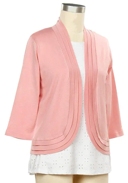 L. Hamrick Missy Solid Cardigan – Elegant, Breathable Women’s Layering Piece    L HAMRICK