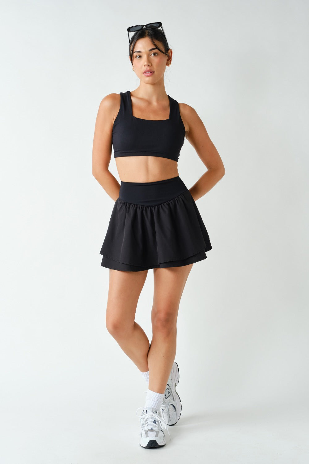 Mono B Breeze Flutter Skort – Lightweight Everyday Activewear    MONO B