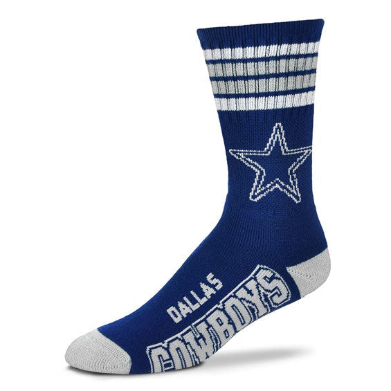 FBF Originals NFL 4 Stripe Deuce Socks – Show Team Pride    FBF ORIGINALS