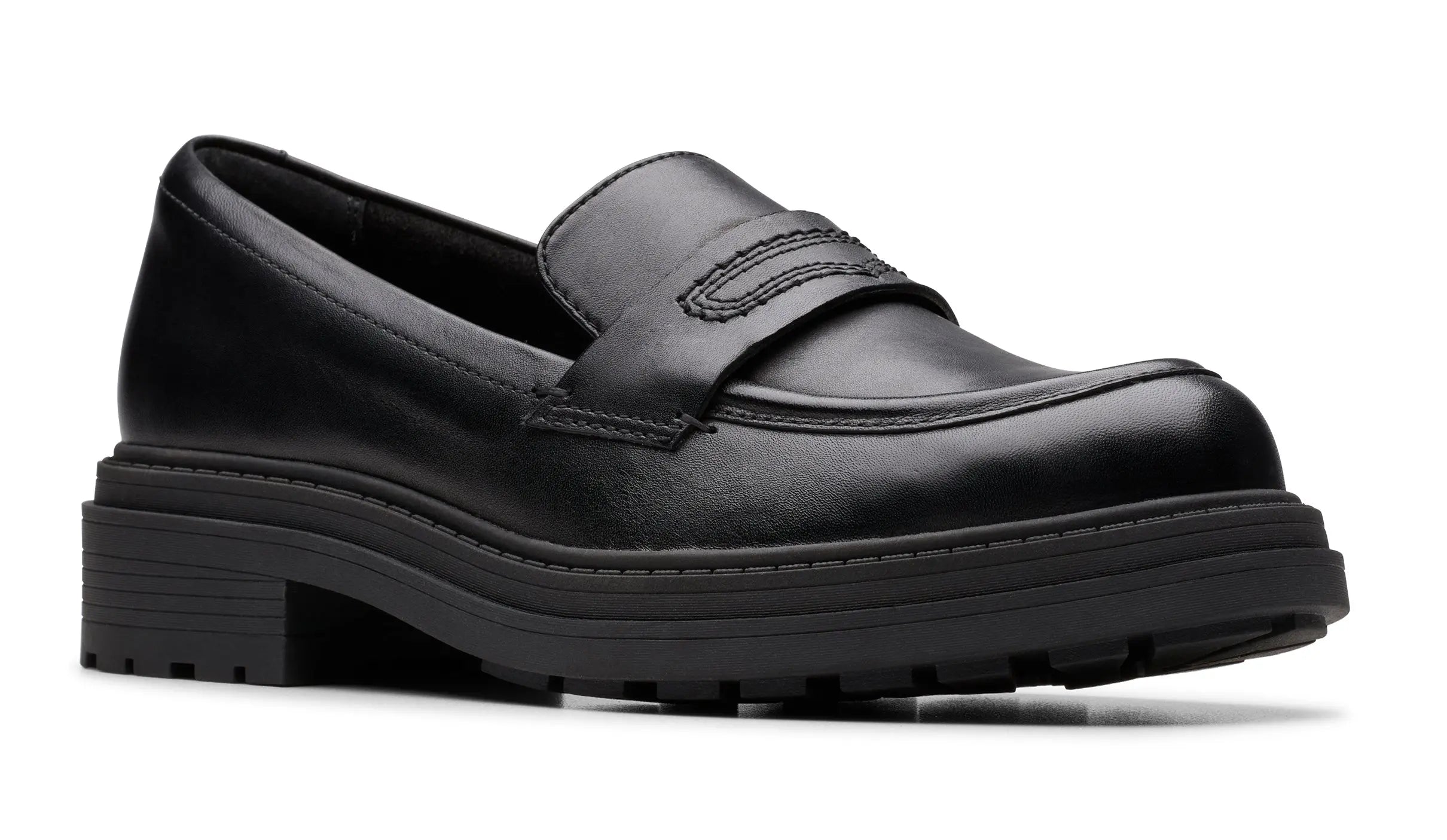 Women's Clarks Orinoco3 Edge Loafers – Classic Leather Comfort & Style    CLARKS