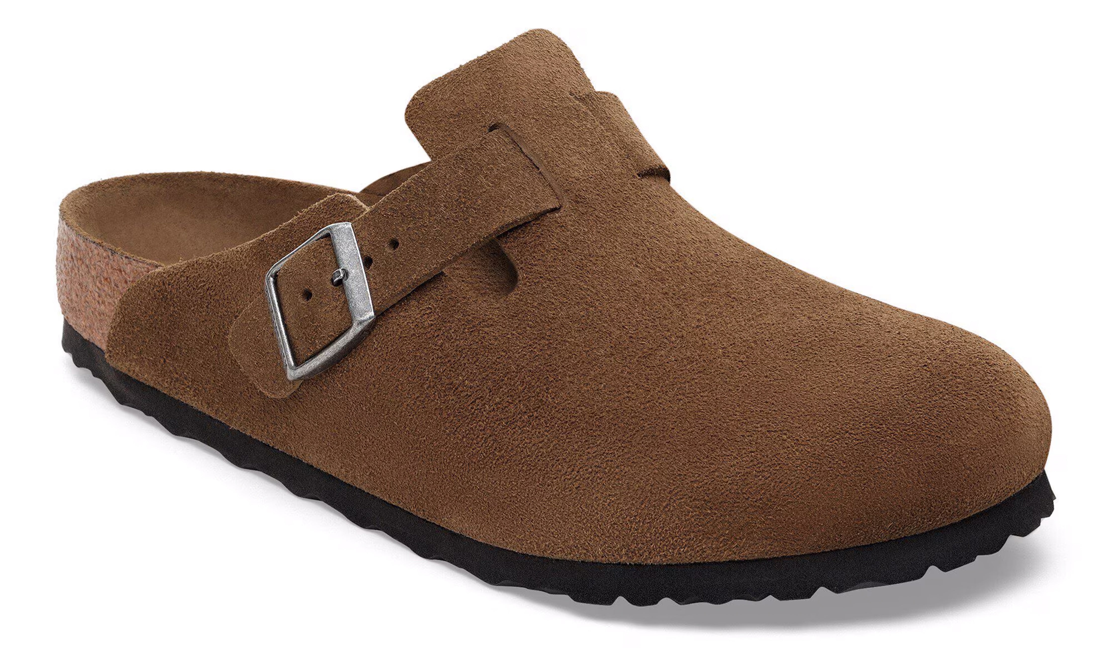 Birkenstock Boston Soft Footbed Suede – Iconic Comfort & Timeless Style  DARK TEA TONAL / R / 46  BIRKENSTOCK