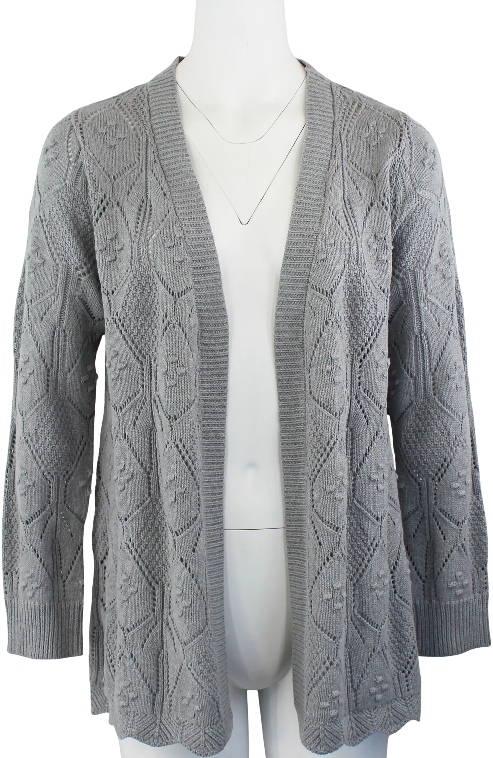L. Hamrick Marin Cardigan – Soft, Elegant & Perfect for Layering  LT-GREY-XL  L HAMRICK