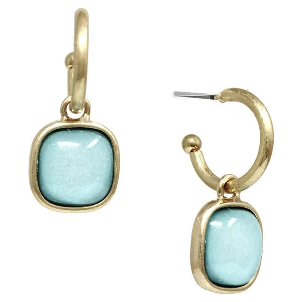 TURQUOISE TIDE EARRINGS    JOIA TRADING CO.