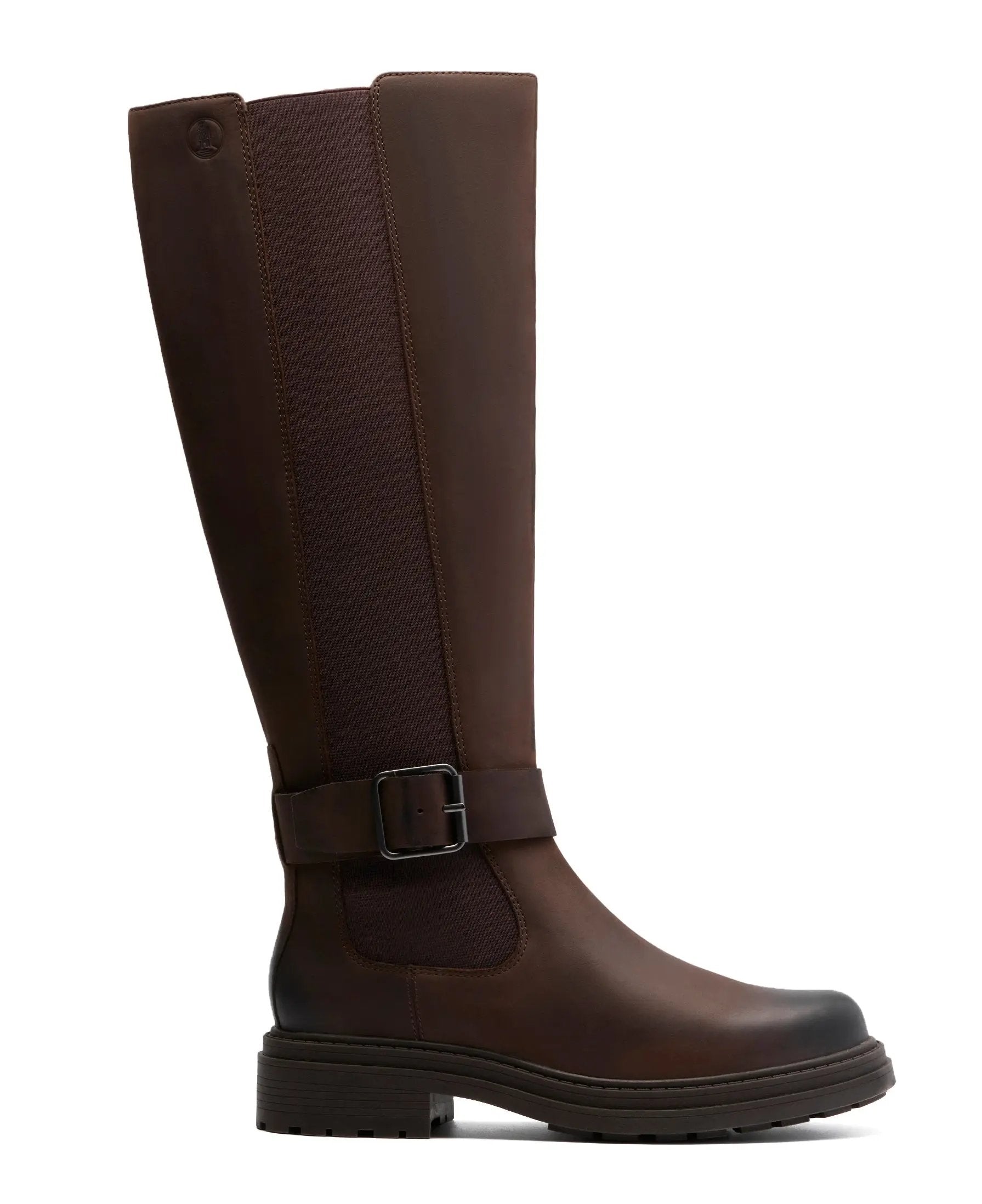 Clarks Orinoco3 Tall – Women’s Knee-High Leather Boots with Contour Cushion Comfort    CLARKS