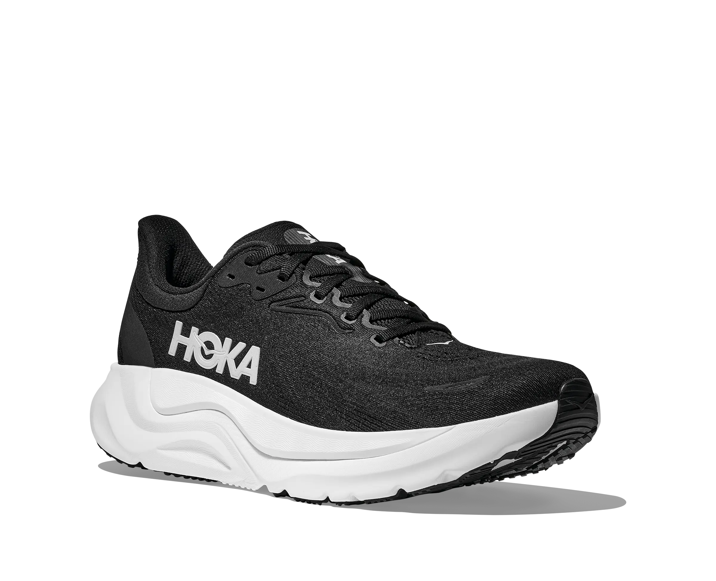 Hoka Arahi 8 – Men's Supportive, Cushioned Stability Shoe  BLACK-WHITE-EE-13  HOKA