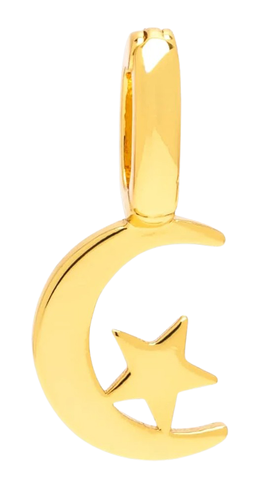 Pura Vida Harper Star & Moon Charm – Celestial Jewelry    PURA VIDA BRACELETS