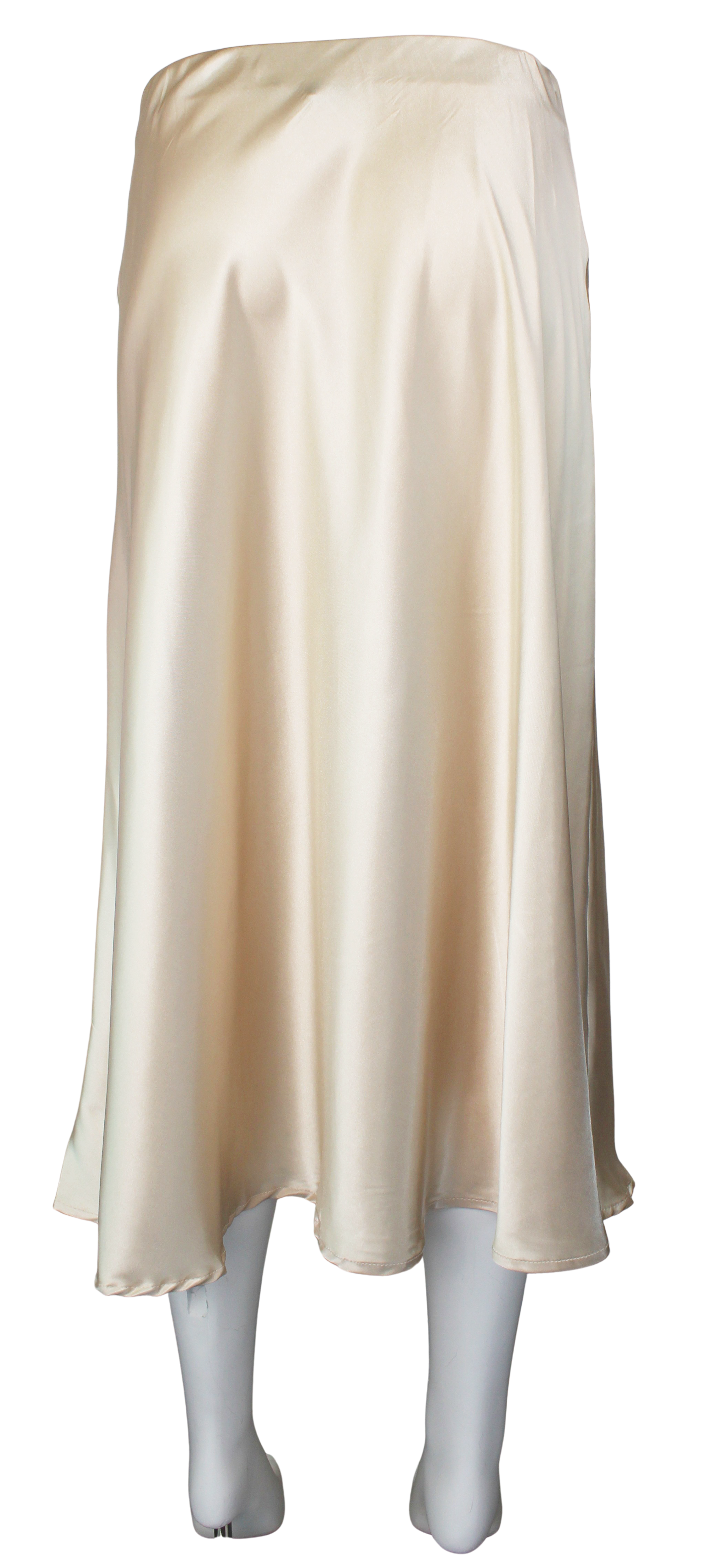Timing Cocktail Hour Skirt – Elegant Flowy Satin Skirt    TIMING INC