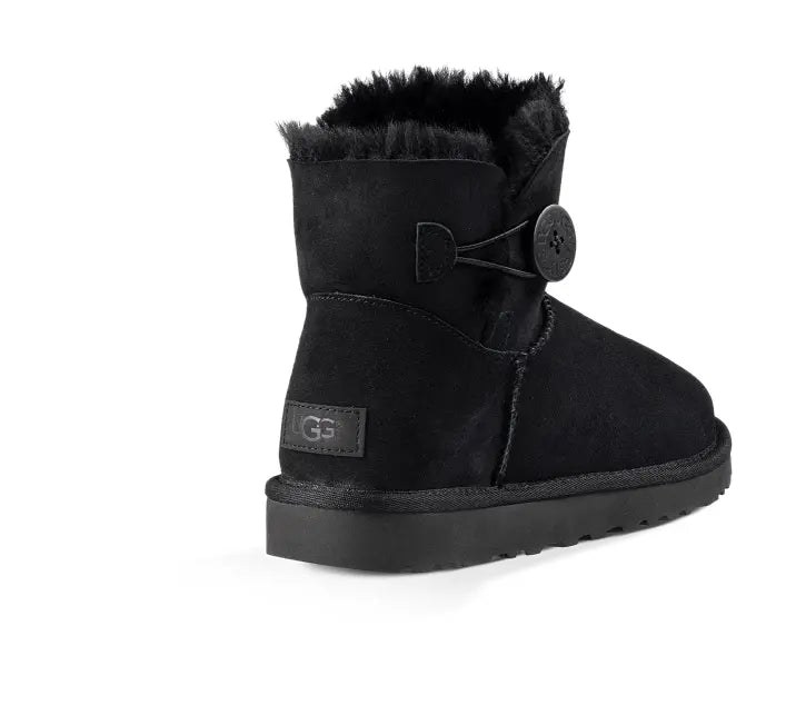 Women’s UGG Mini Bailey Button II – Cozy Sheepskin Boot with Versatile Style    UGG