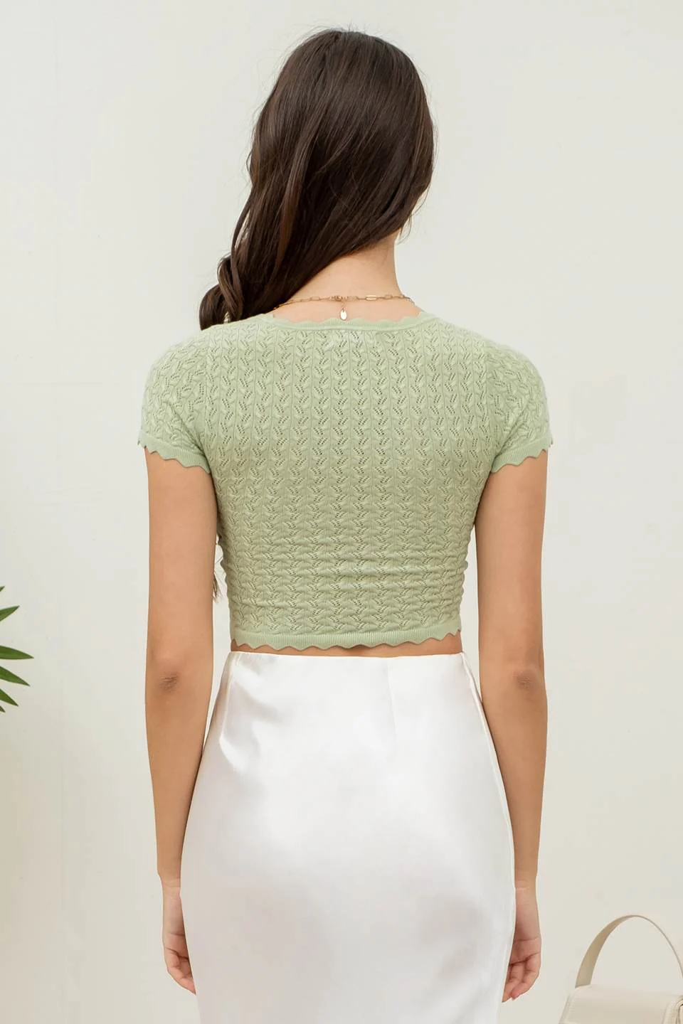 Blu Pepper Sweet Escape Top – Textured Everyday Crop Top    BLU PEPPER