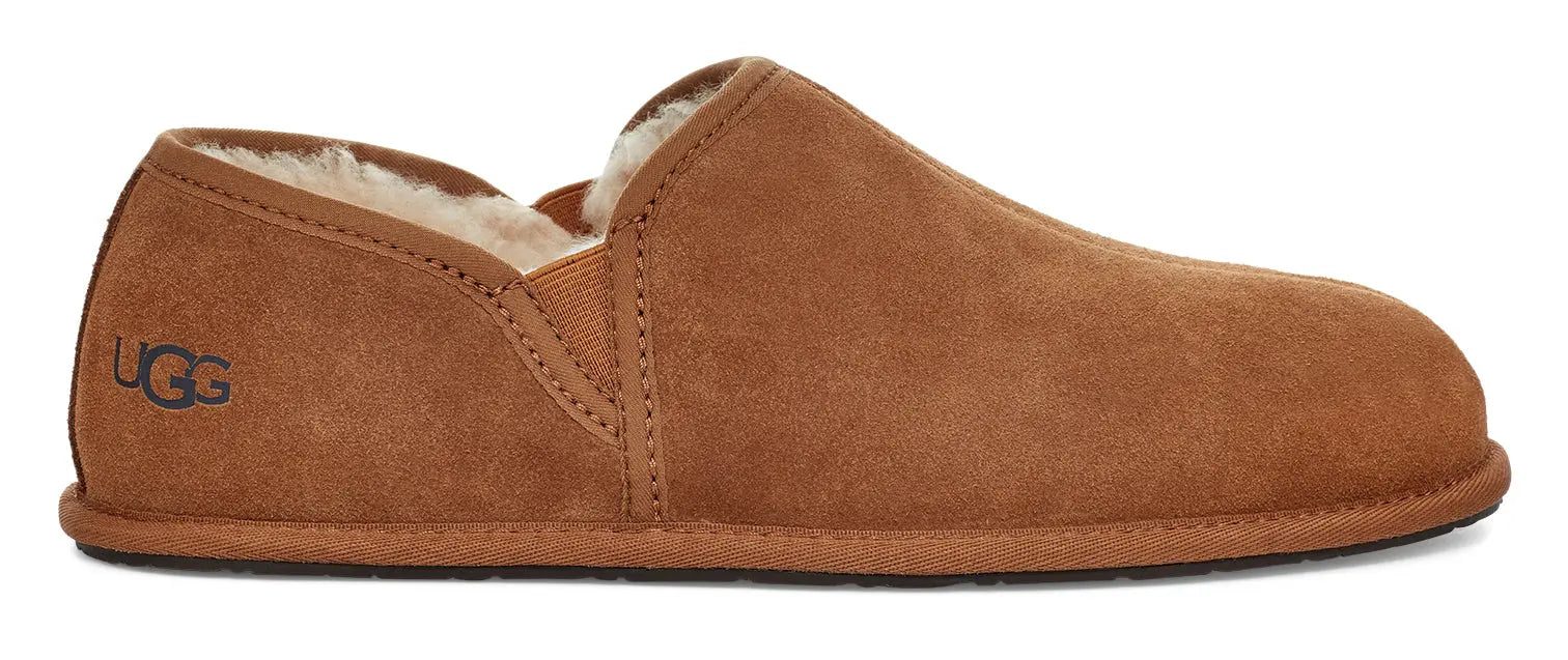 Men’s UGG Scuff Romeo II – Cozy Suede Slippers with Plush Wool Lining    UGG