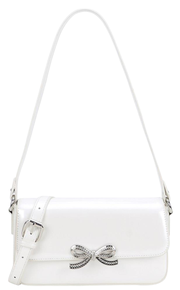 Joia After Dark Bow Shoulder Bag – Elegant Evening Shoulder Bag    JOIA TRADING CO.
