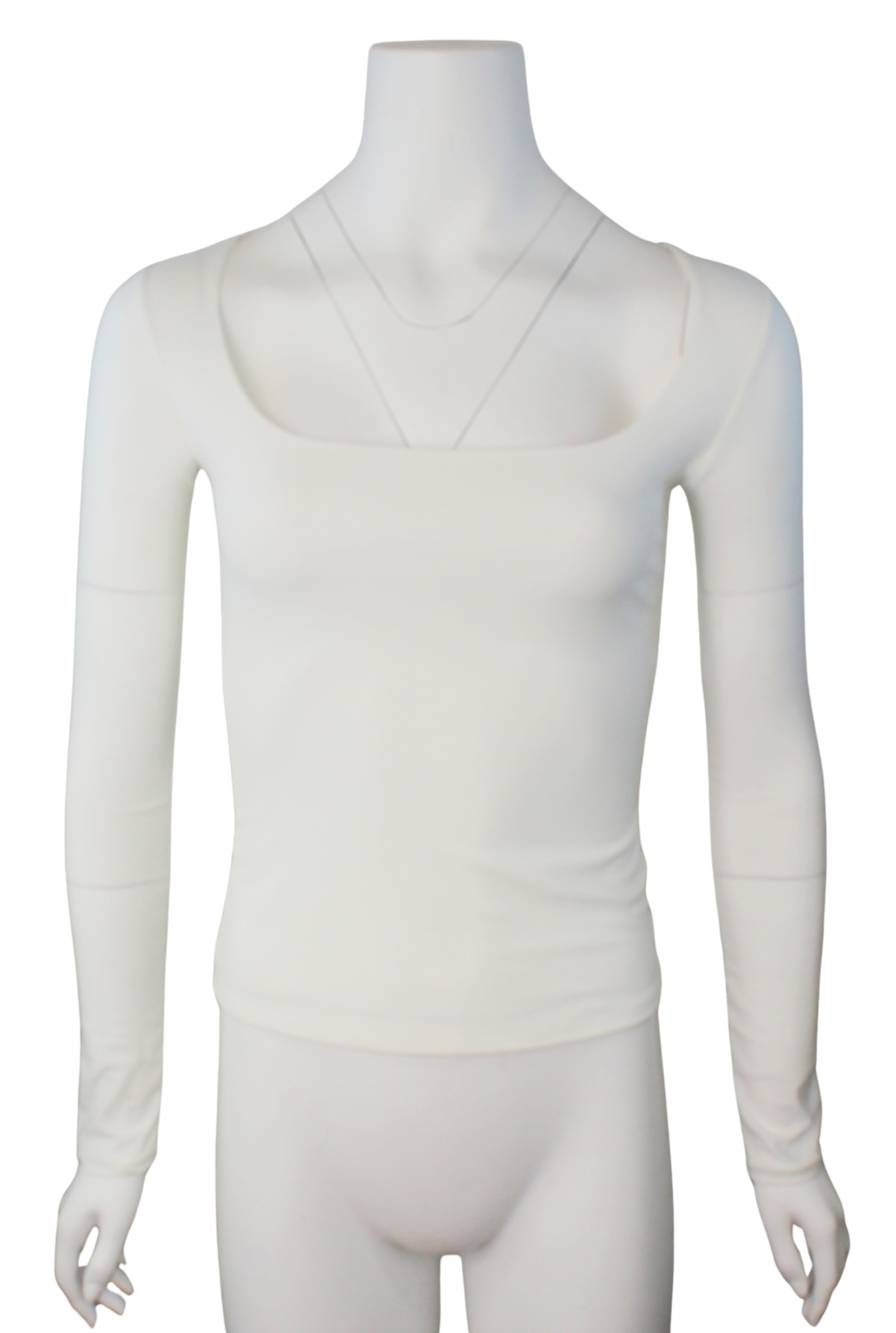 Timing Follow Your Heart Square Neck Top – Classic Long Sleeve    TIMING INC