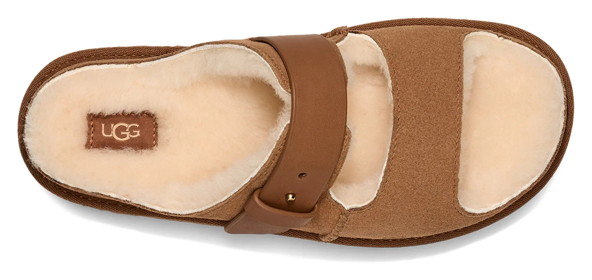 UGG Greenport Strap Slide – Cozy Sheepskin Comfort for All-Day Wear