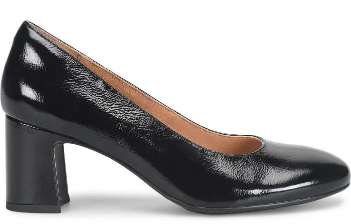 Women’s Sofft Anna Marie – Classic Block Heel Pump in Leather    SOFFT
