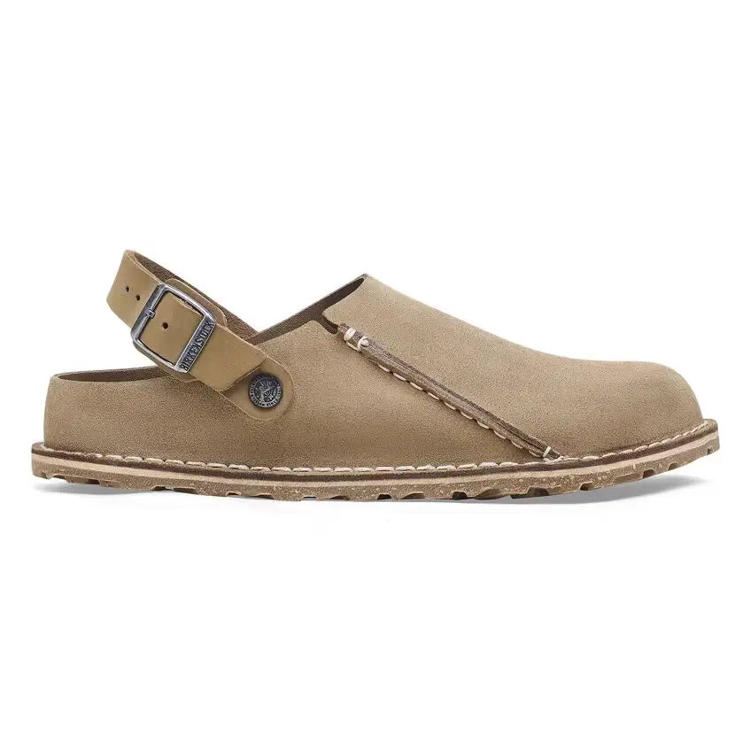 Birkenstock Lutry – Convertible Suede Clogs for All-Day Comfort -   -  BIRKENSTOCK