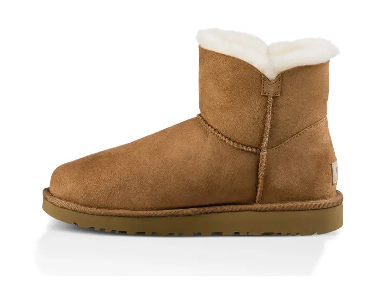 Women’s UGG Mini Bailey Button II – Cozy Sheepskin Boot with Versatile Style    UGG