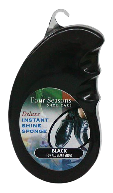 Four Seasons Deluxe Instant Shine Sponge – Quick Shoe Shine    BURTEN DISTRIBUTION