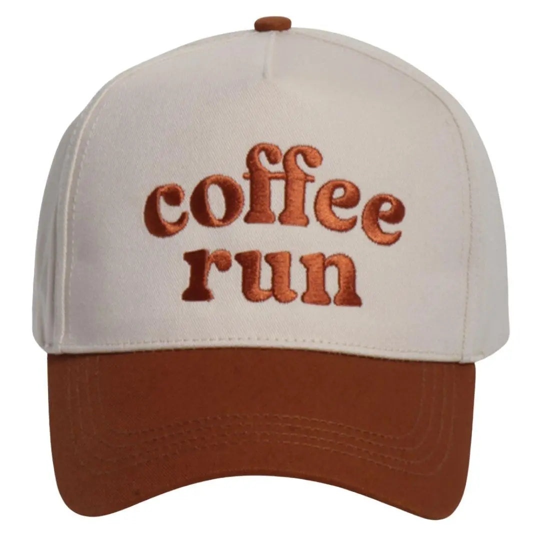 Joia Accessories Coffee Run Ballcap – Casual Everyday Hat    JOIA TRADING CO.