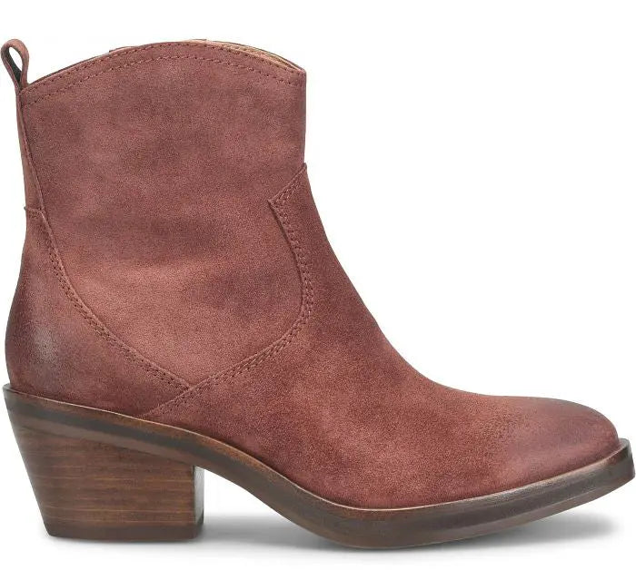 Women's Sofft Shaelynn – Leather Western-Inspired Short Booties    SOFFT
