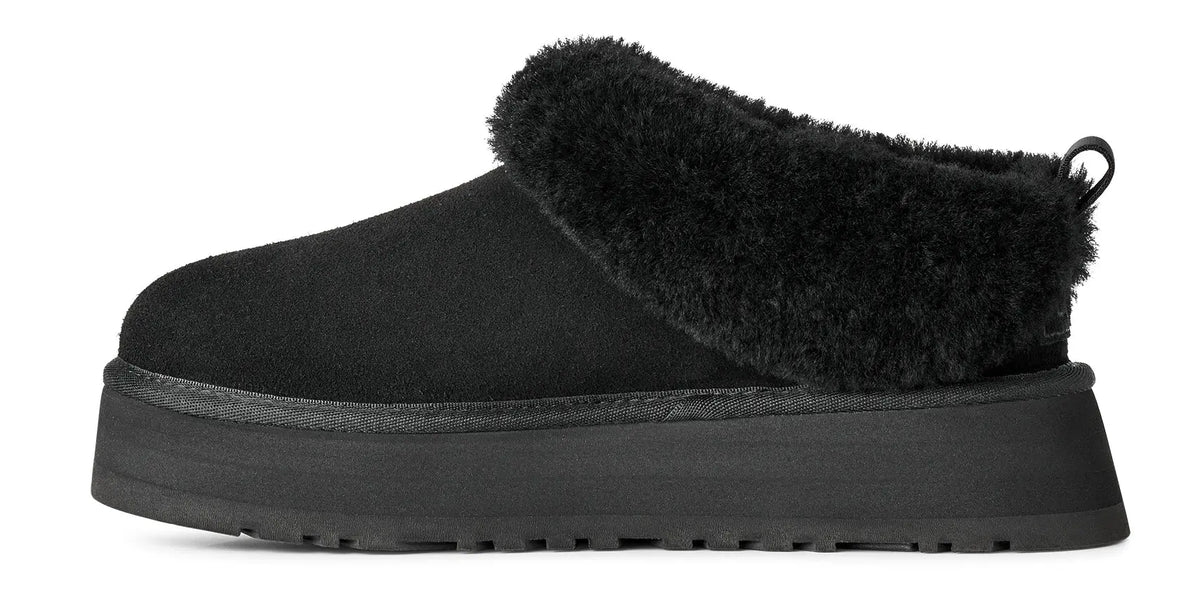 Women’s UGG Tazzelle – Cozy Sheepskin Indoor-Outdoor Platform Slipper