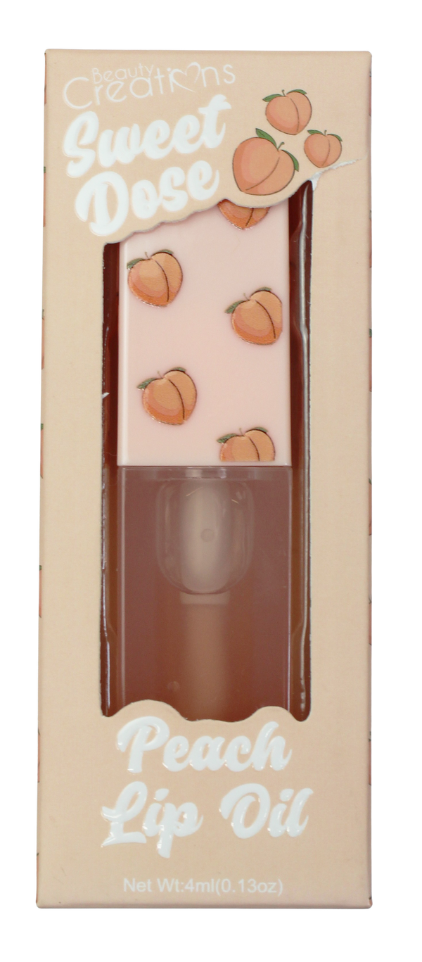 Joia Sweet Dose Lip Oil – Hydrating Glossy Lip Treatment  PEACH-4 / EA  JOIA TRADING CO.
