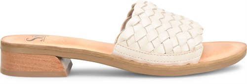Women's Sofft Ardee Sandal – Woven Leather Summer Slide    SOFFT