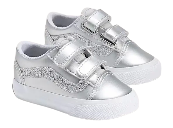 Toddler Vans Old Skool V Dazzled – Iconic Style for Little Feet    VANS