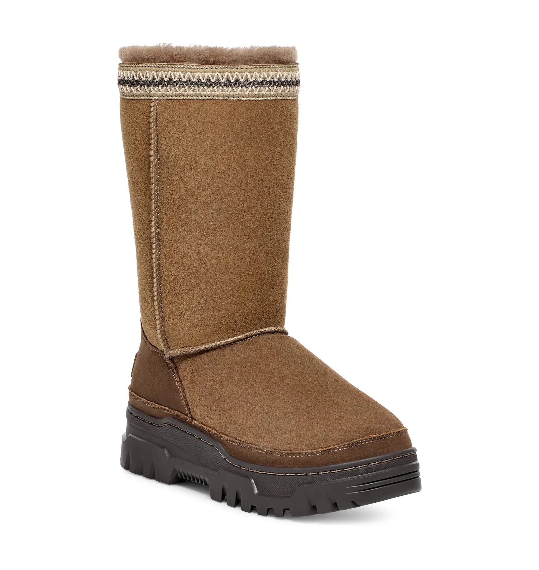 UGG Women's Classic Tall Trailgazer – Cozy, Waterproof & Winter-Ready HICKORY-10 UGG
