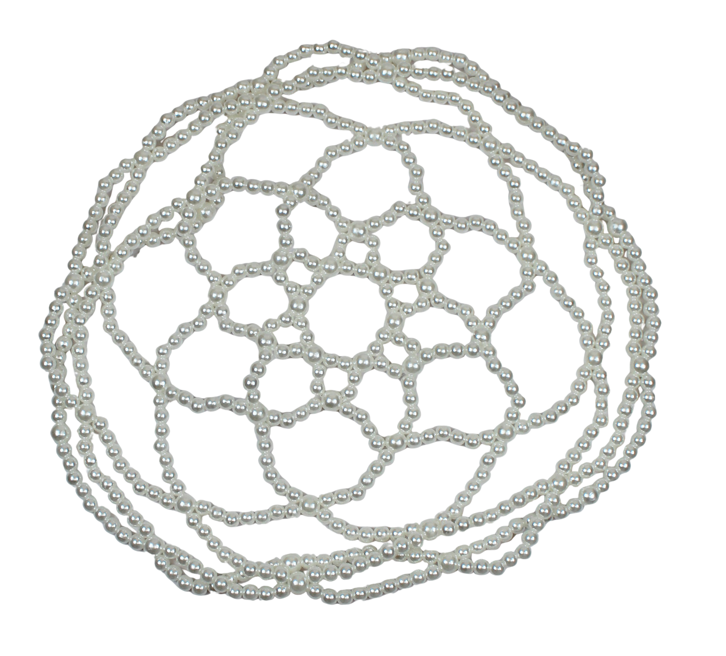 Joia Pearl Halo Headpiece – Beaded Statement Hair Accessory    JOIA TRADING CO.