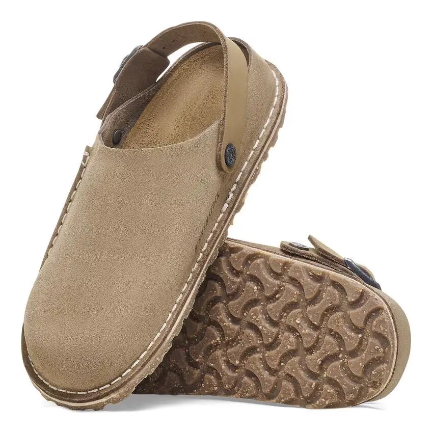 Birkenstock Lutry – Convertible Suede Clogs for All-Day Comfort -   -  BIRKENSTOCK