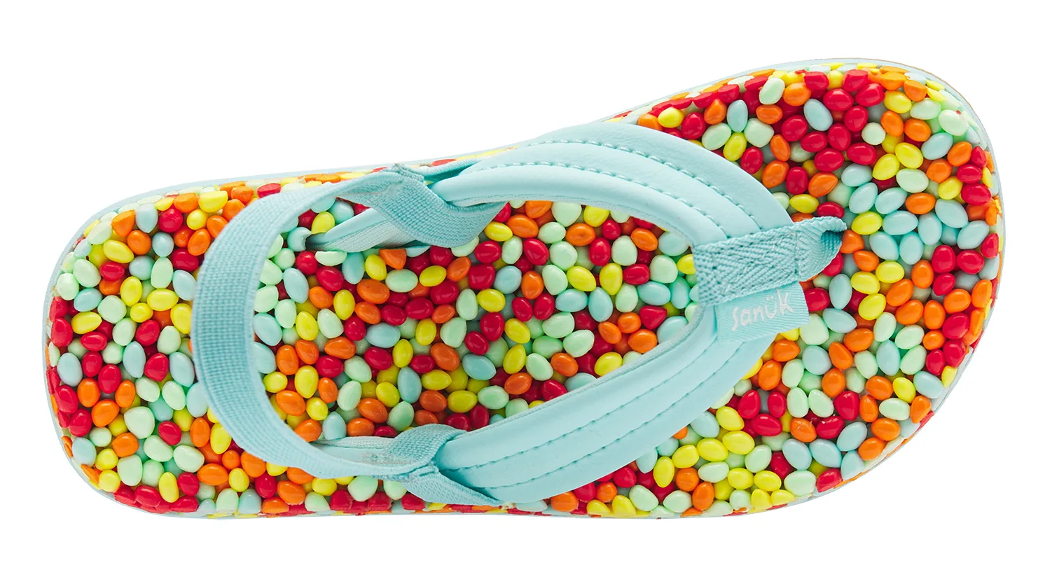 Toddler's Sanuk Bubblecush x Dippin' Dots Sandals – Fun Summer Style    SANUK